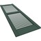 Ekena Millwork Mid-America Vinyl, TailorMade Cathedral Top Center Mullion, Open Louver Shutters, L11270028, PR L11270028 - alternate 6